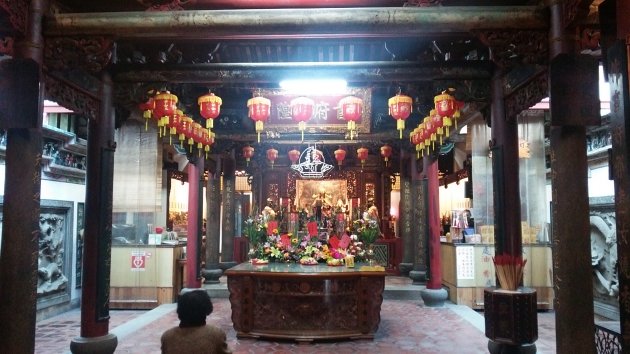 台湾府城隍廟内の風景